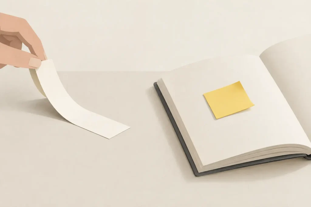storia-post-it-marketing-impresa-rubrica marketing e impresa fortechiaro agenzia marketing ai based da segnalibro a posti it